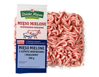 K-STOISKO MIĘSNE Mięso mielone wieprz/wołowe