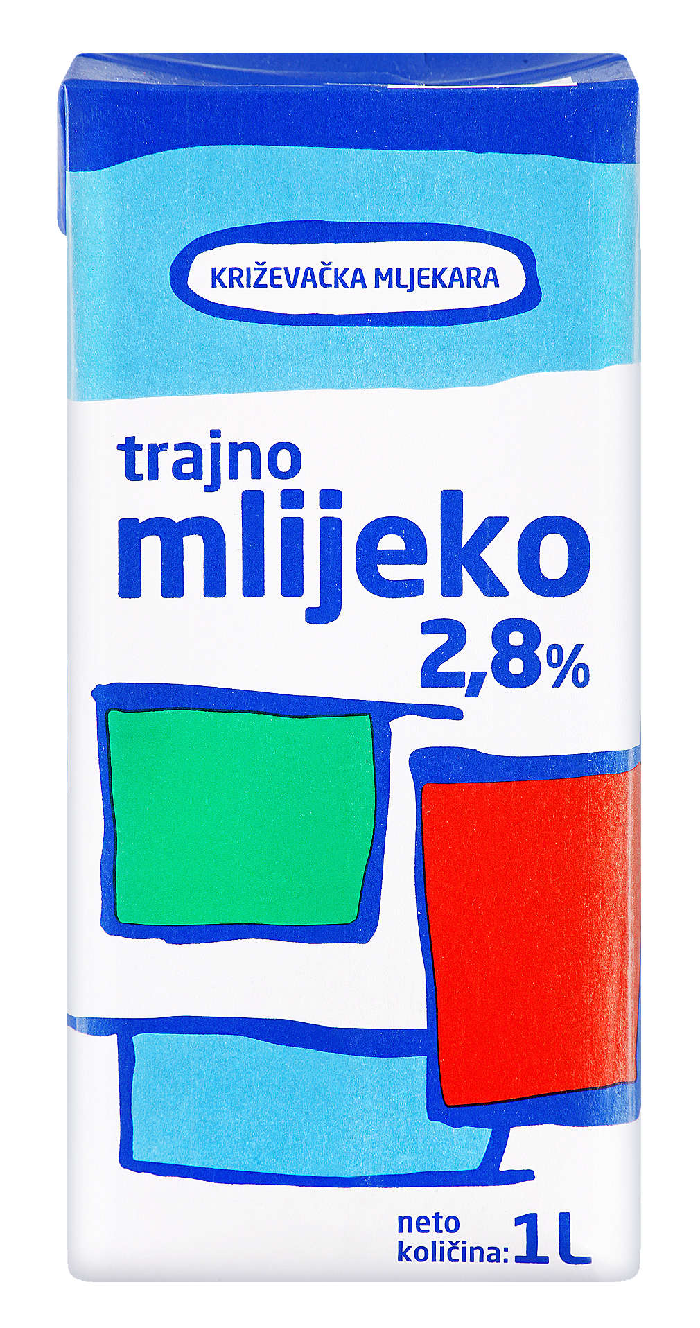 Fotografija ponude Križevačka mljekara Trajno mlijeko 2,8% m.m.