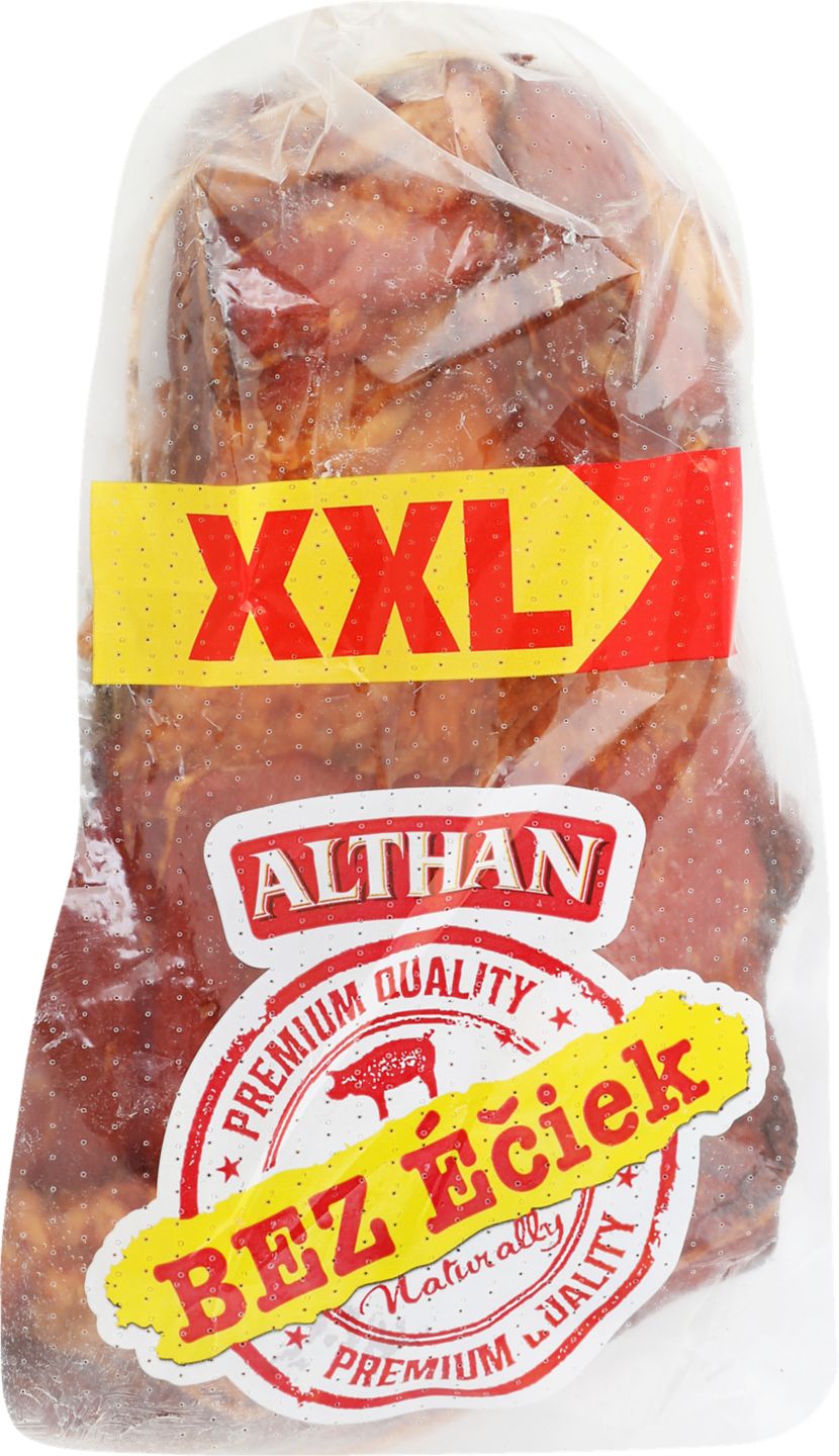 Bok údený na bukovom dreve bez éčok, XXL