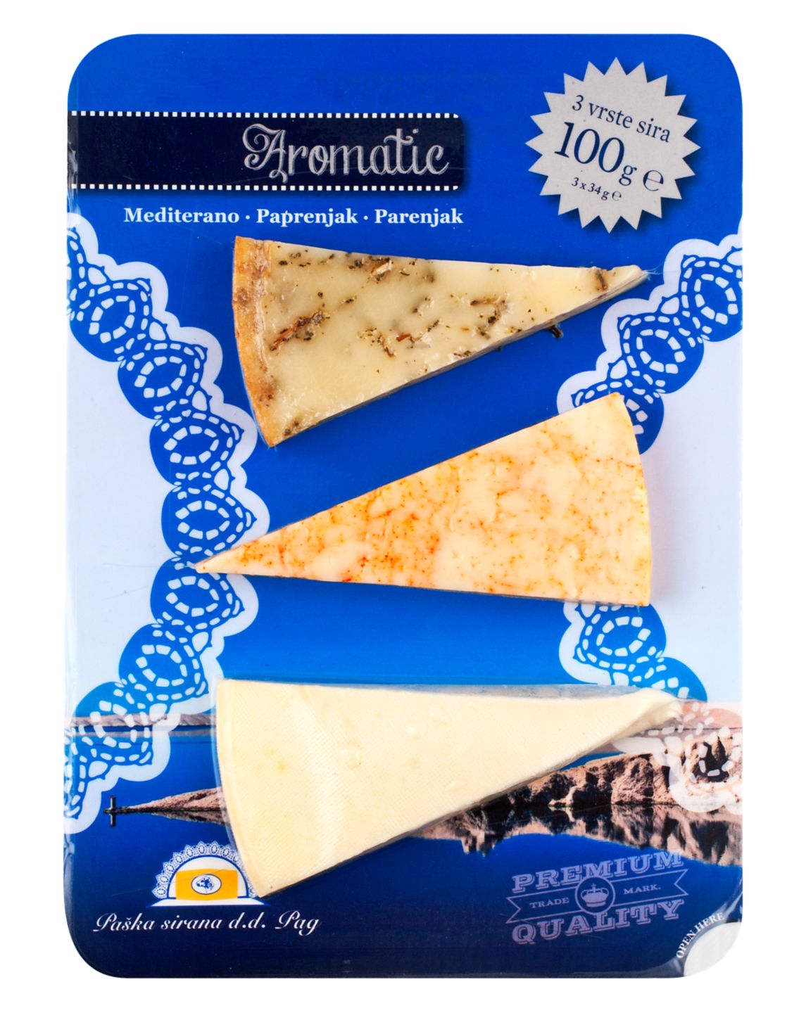Paška sirana Aromatic mix na podlošku 100 g
MPC 2.5.2025=2,79€