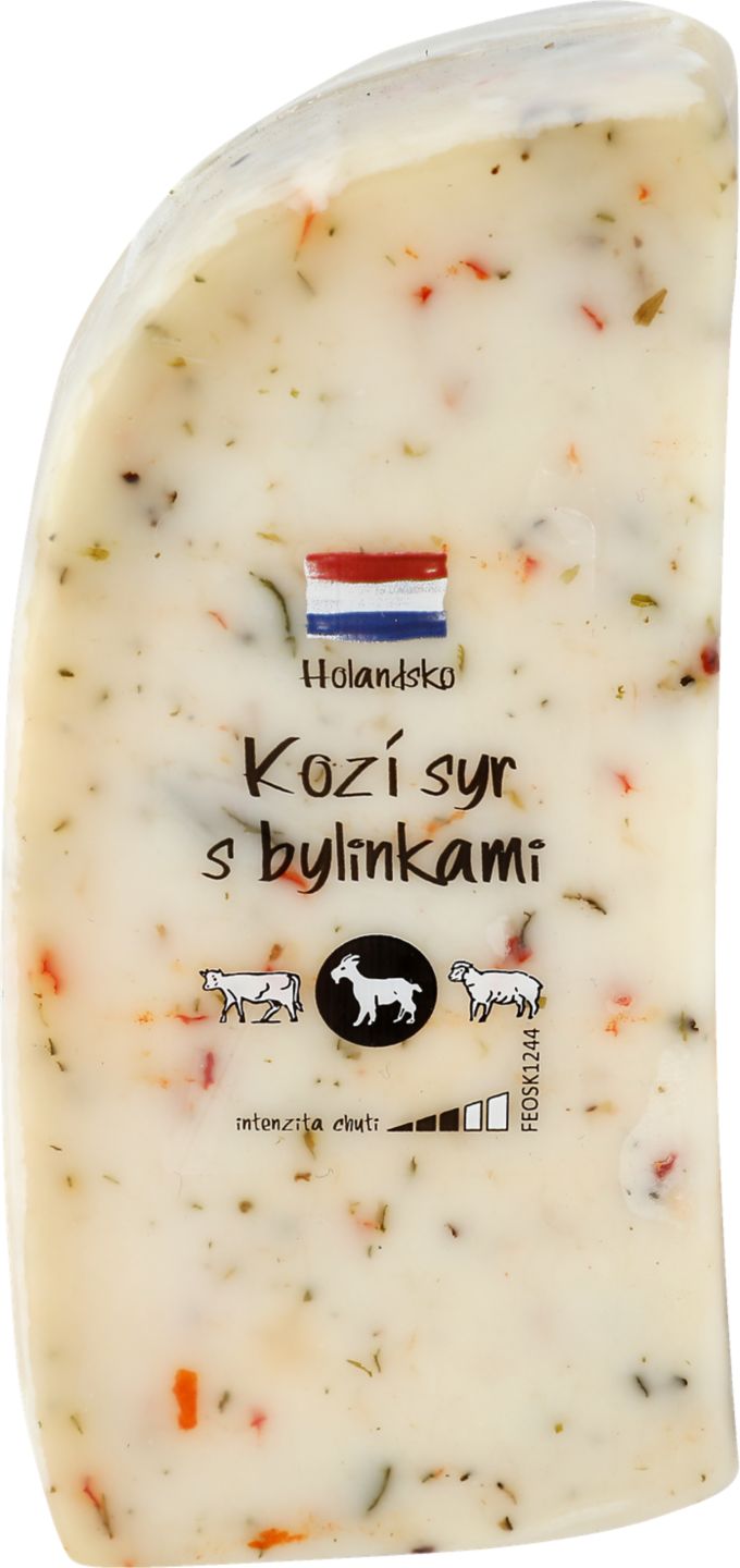 Kozí syr s bylinkami