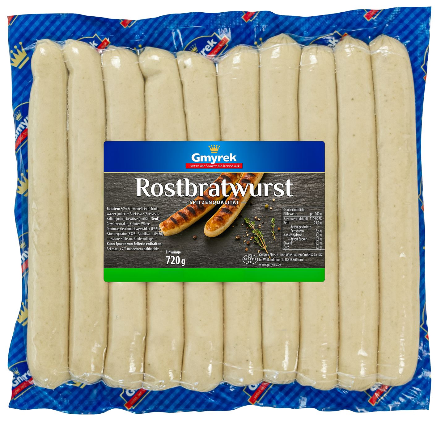 GMYREK Rost-Bratwurst