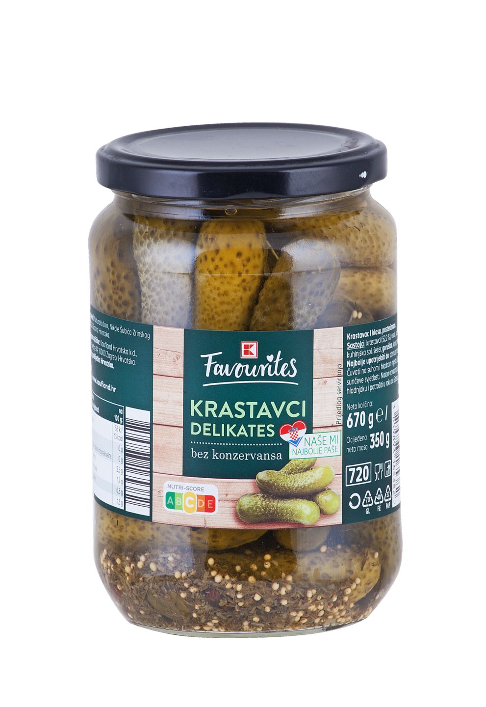 K-Favourites NMNP Krastavac delikates