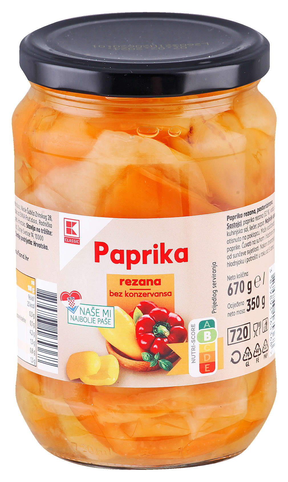 Fotografija ponude K-Classic Paprika