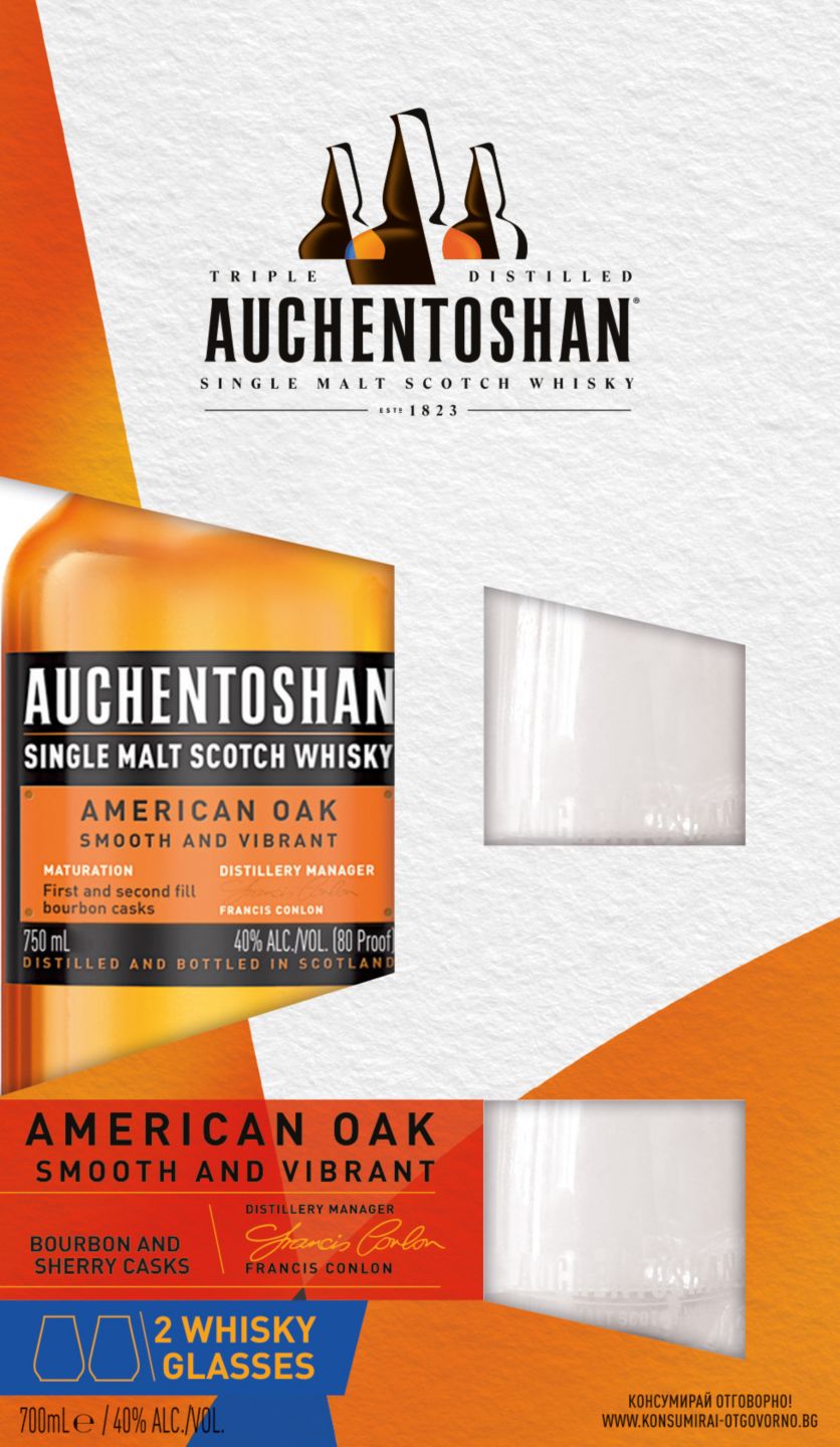 Изображение на AUCHENTOSHAN Шотландско уиски
промопакет