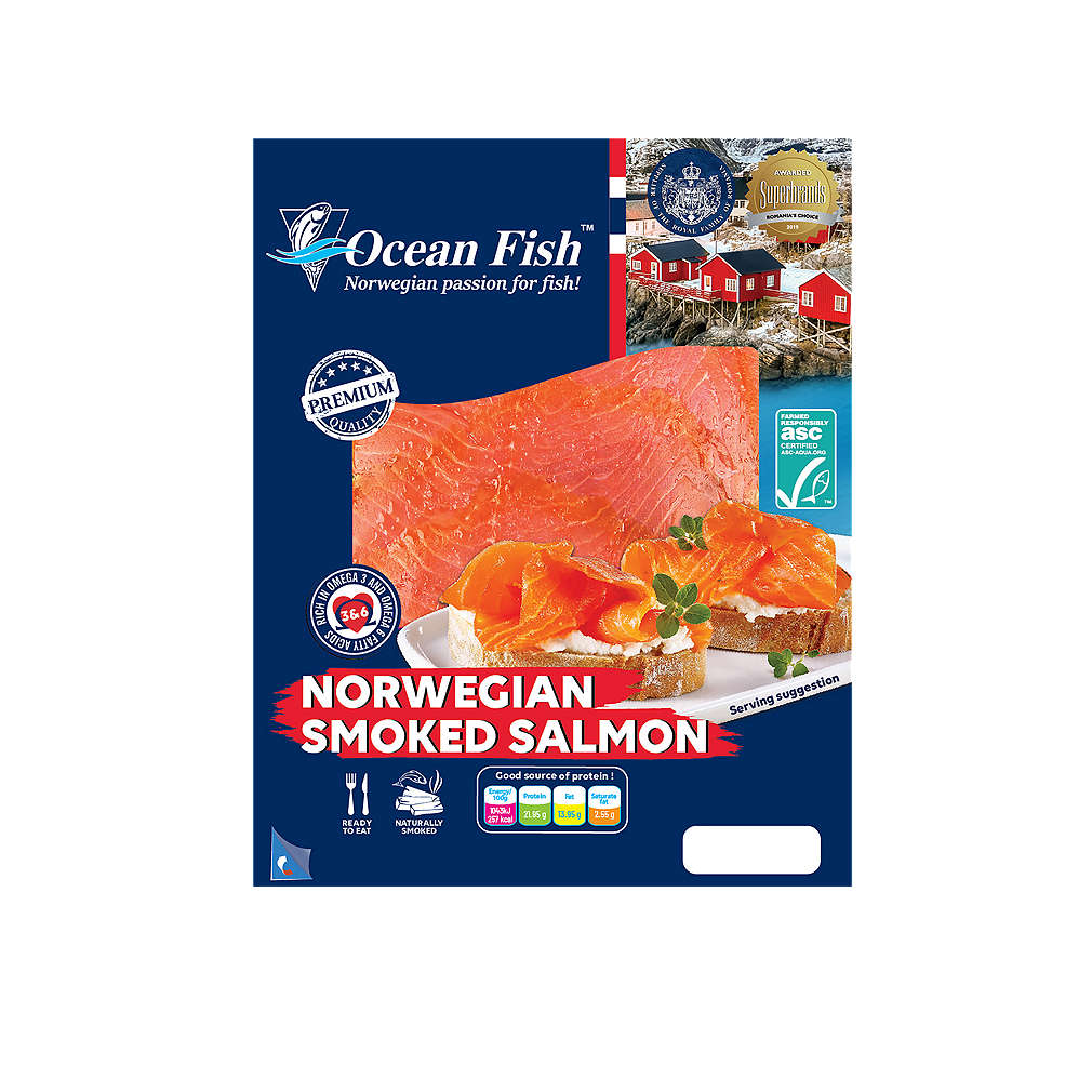 Изображение за продукта Ocean Fish Пушена сьомга