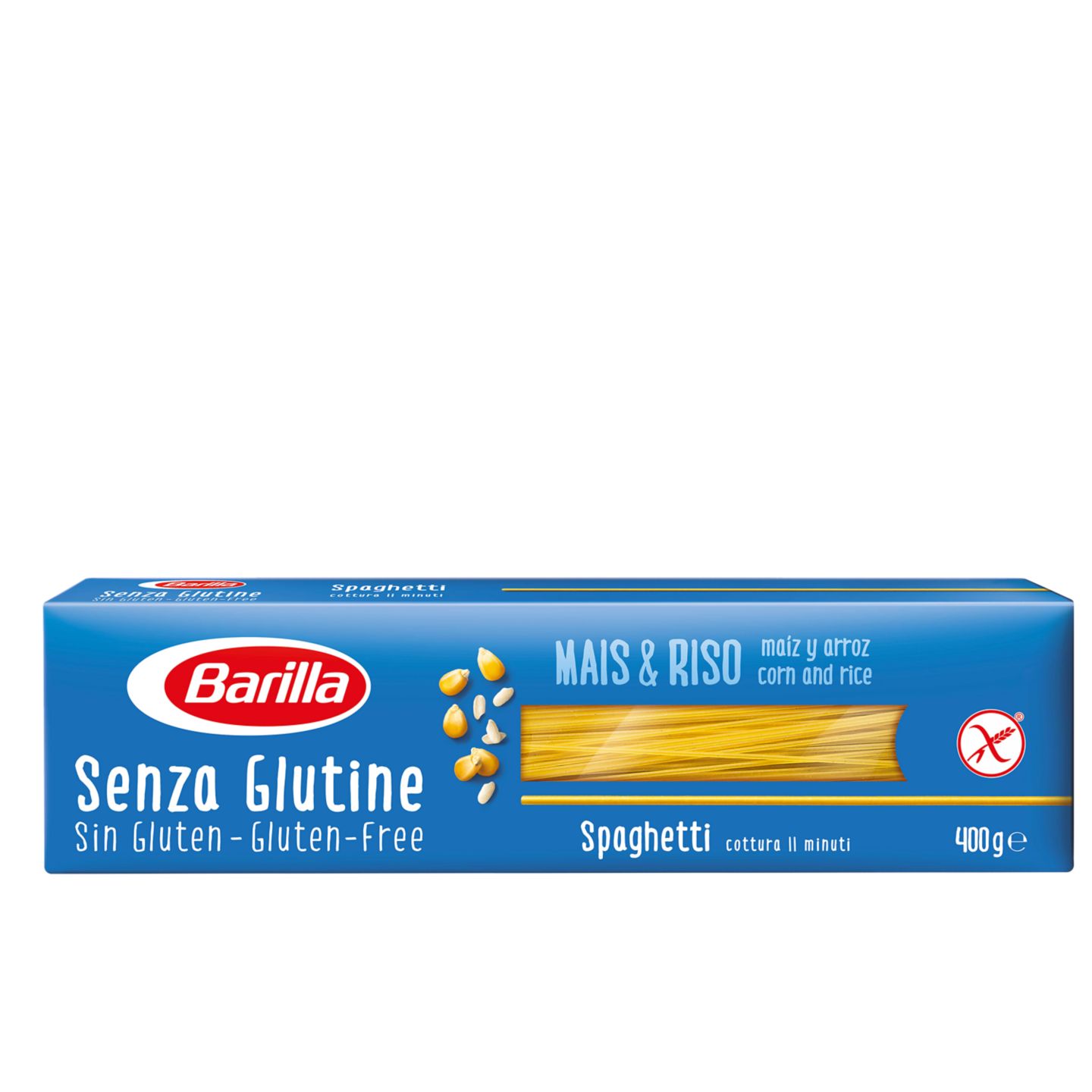 Barilla Spaghetti bez glutena
MPC 2.5.2025=4,39€