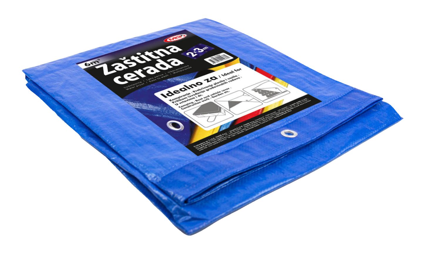 MI3 Zaštitna cerada  2 x 3 m
