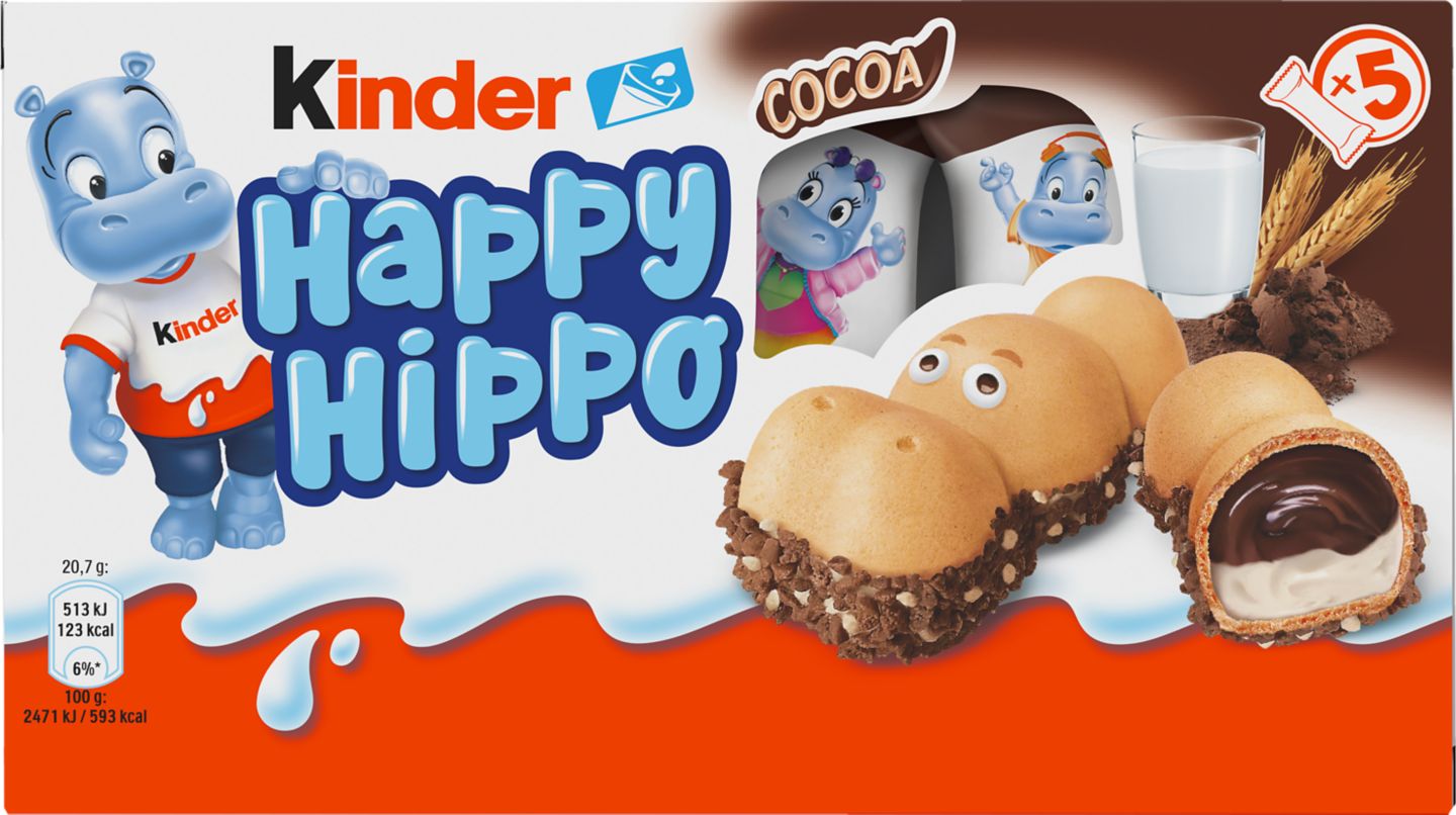 Kinder Happy Hippo Oblátka s náplňou