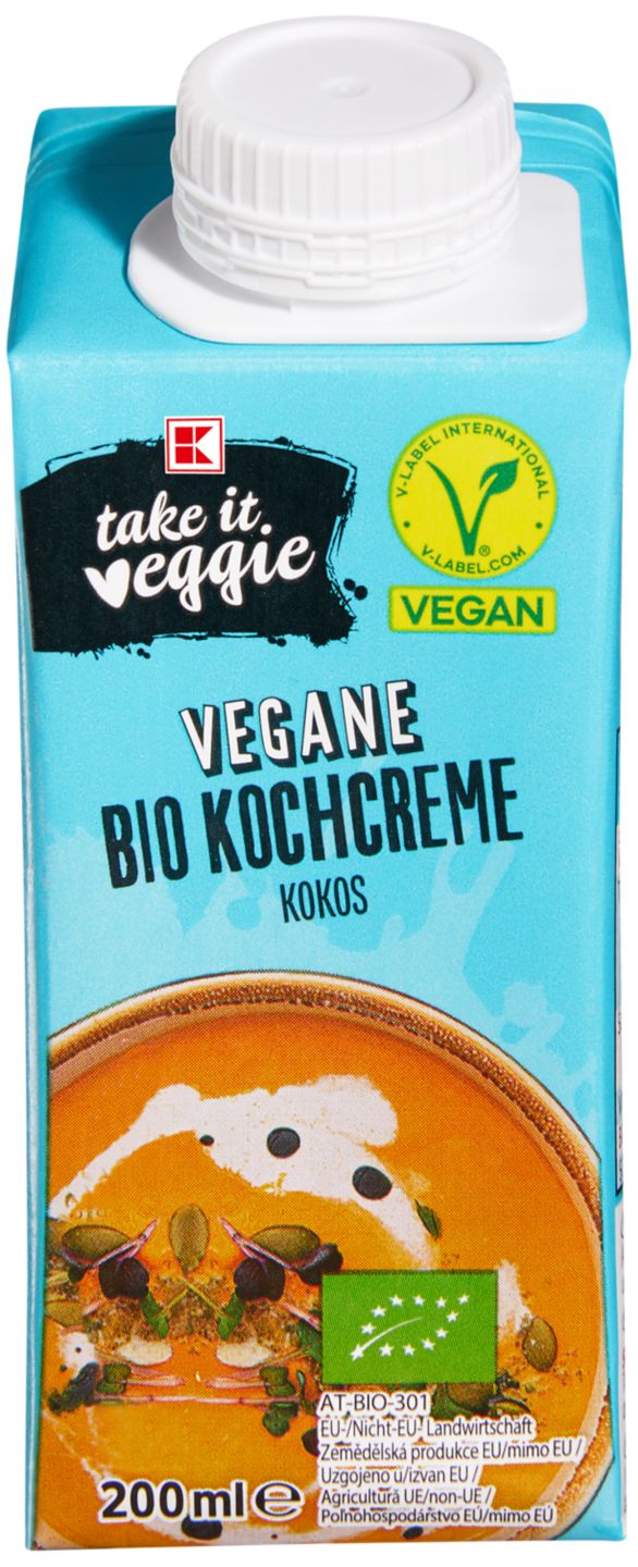 K-Take it Veggie BIO Kokosový krém