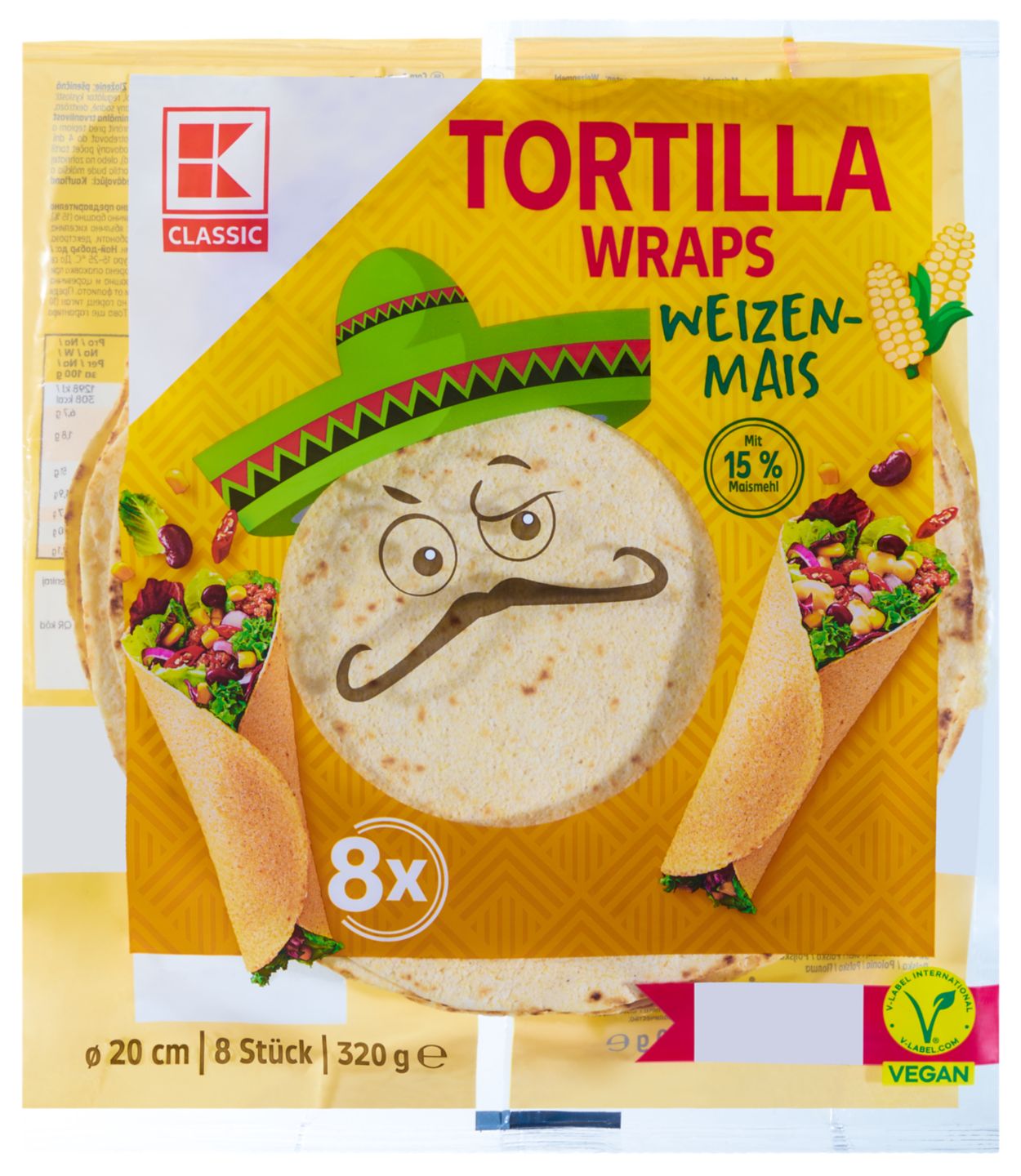 K-Classic Tortille kukuruzne
MPC 2.5.2025=1,79€