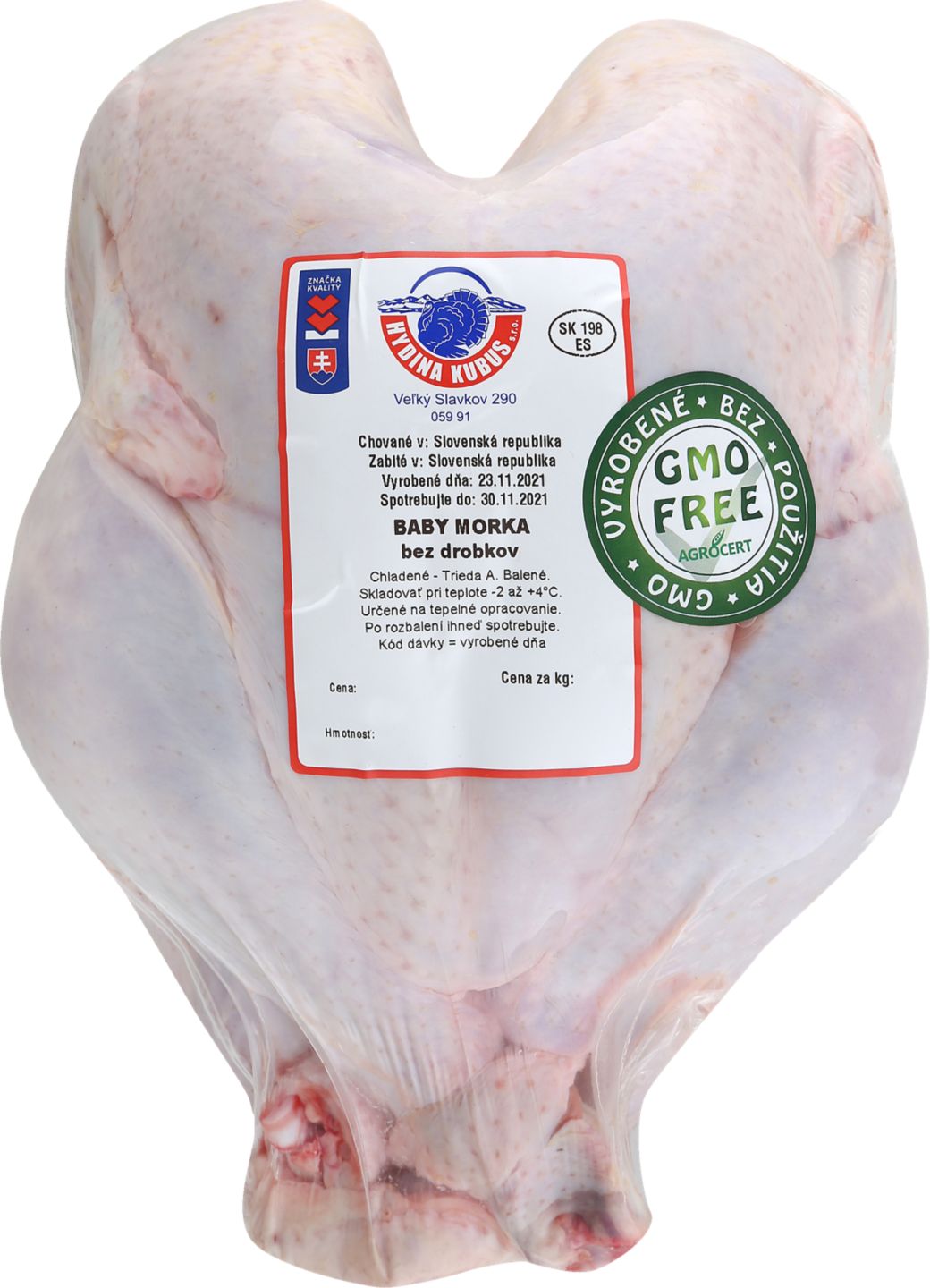 Baby morka bez drobkov