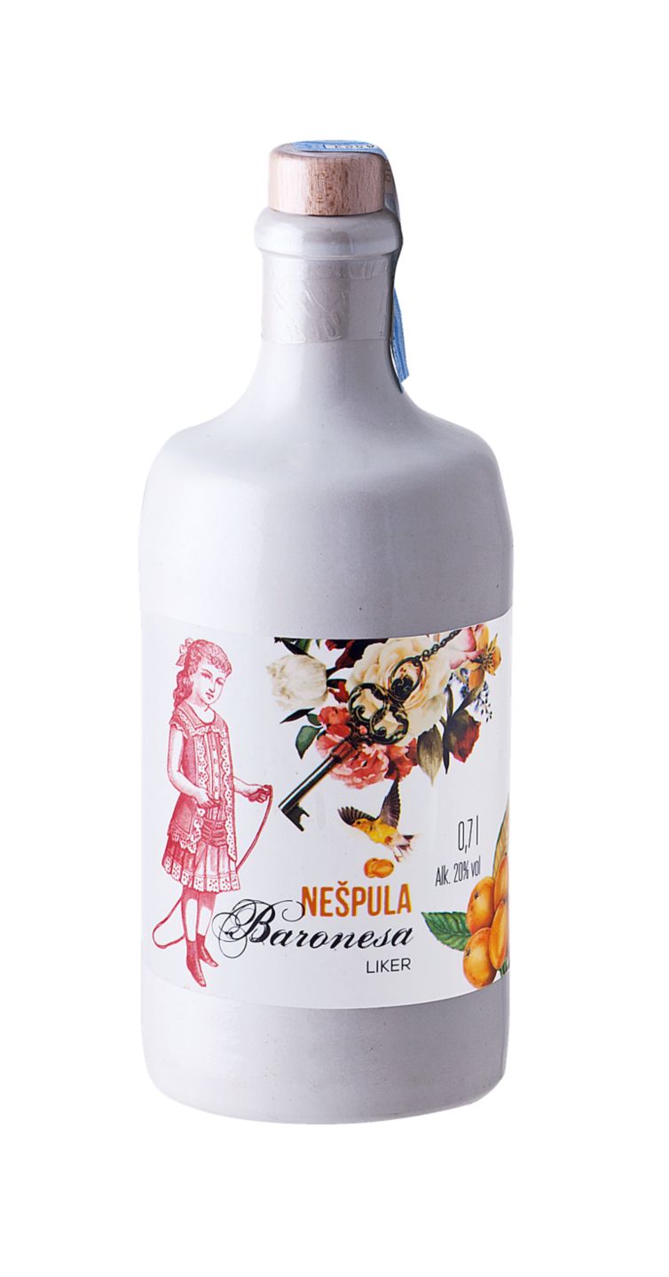 Baronesa Nešpula liker
MPC 2.5.2025=18,55€