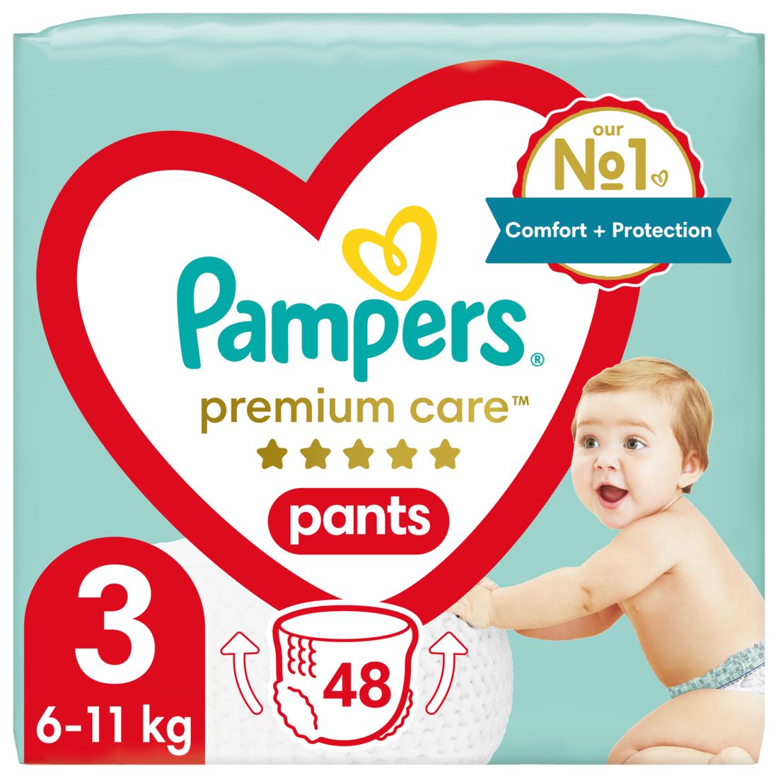 Pampers Premium Care Pieluchomajtki