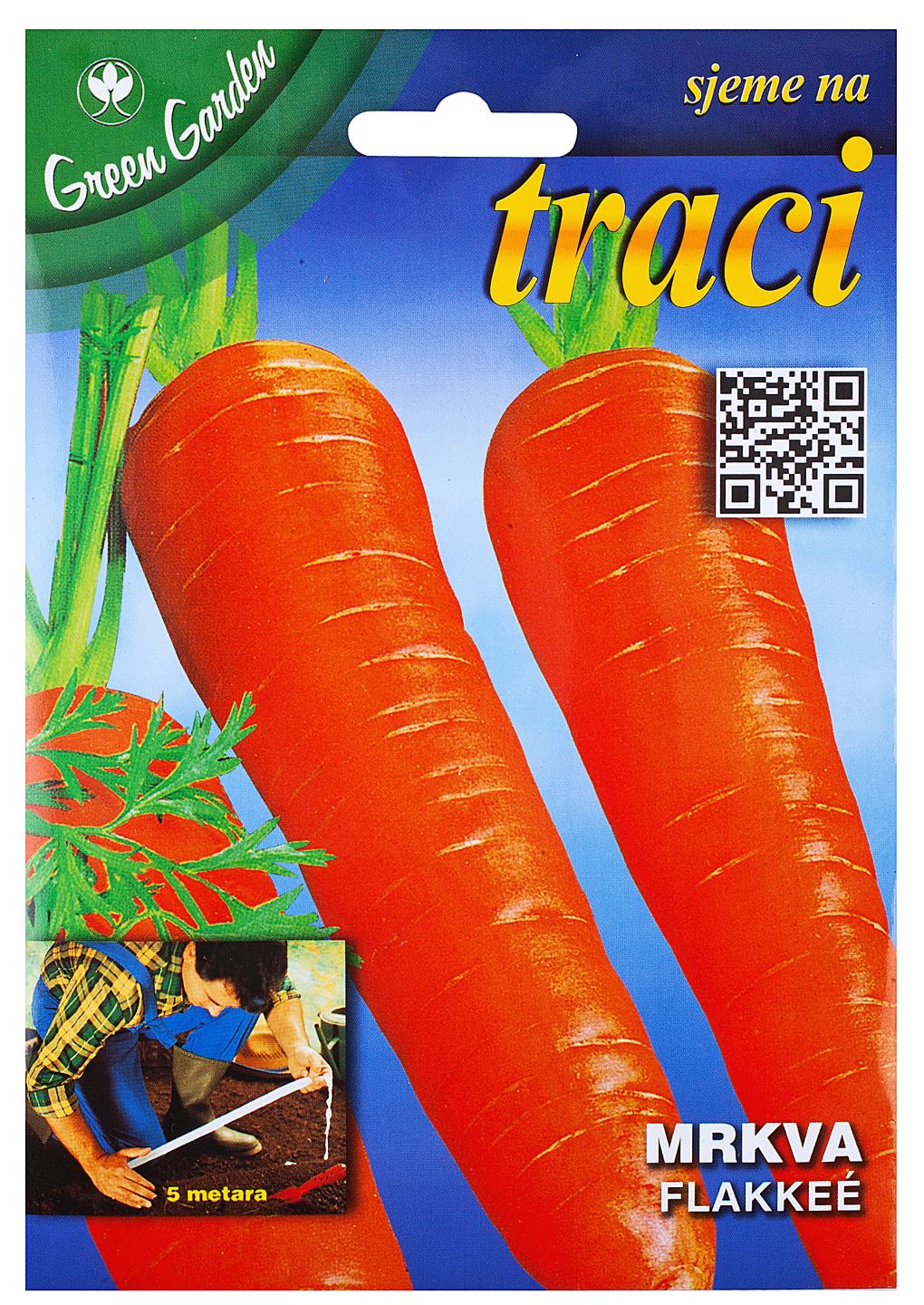 Sjeme na traci mrkva 