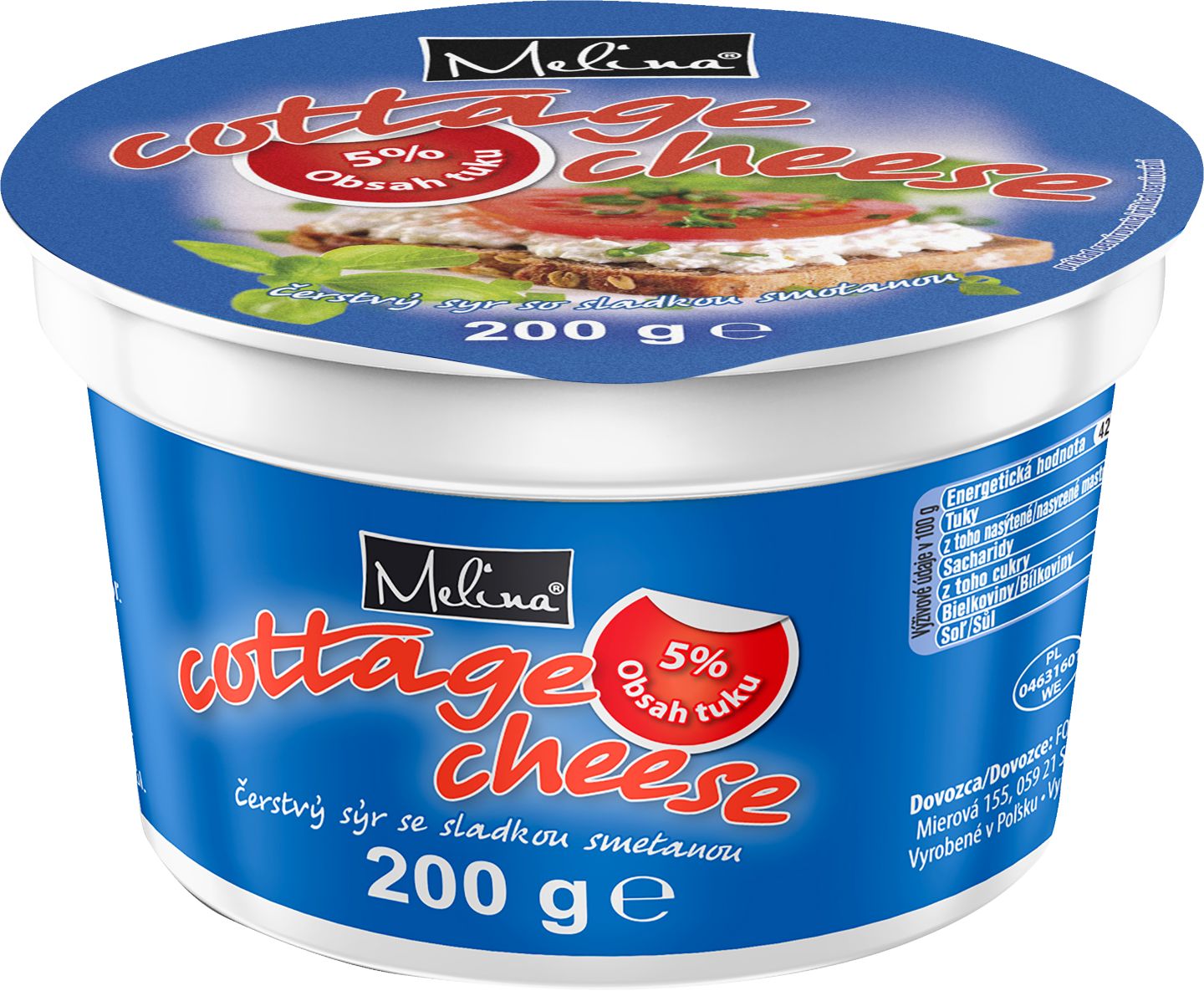 MELINA Cottage Cheese