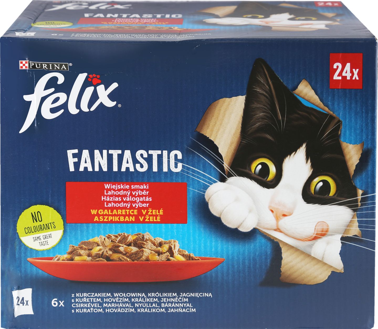 Felix Kapsičky pre mačky