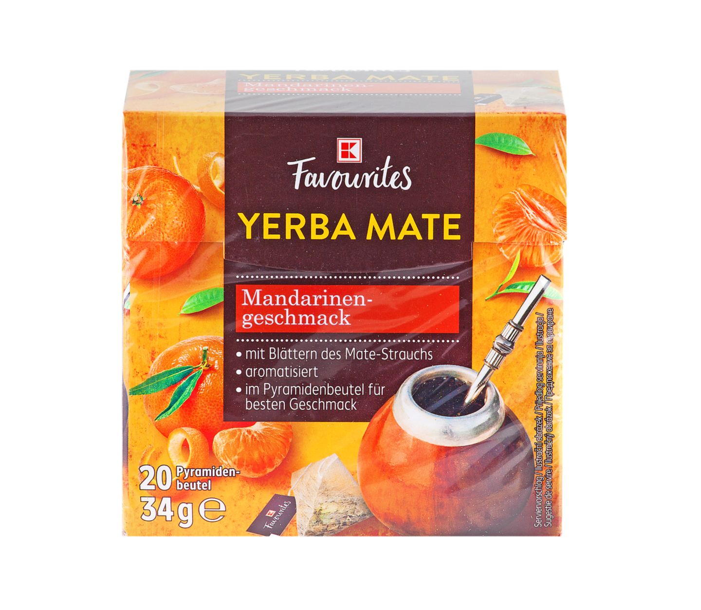K-Favourites Čaj Mate mandarina
MPC 2.5.2025=1,25€