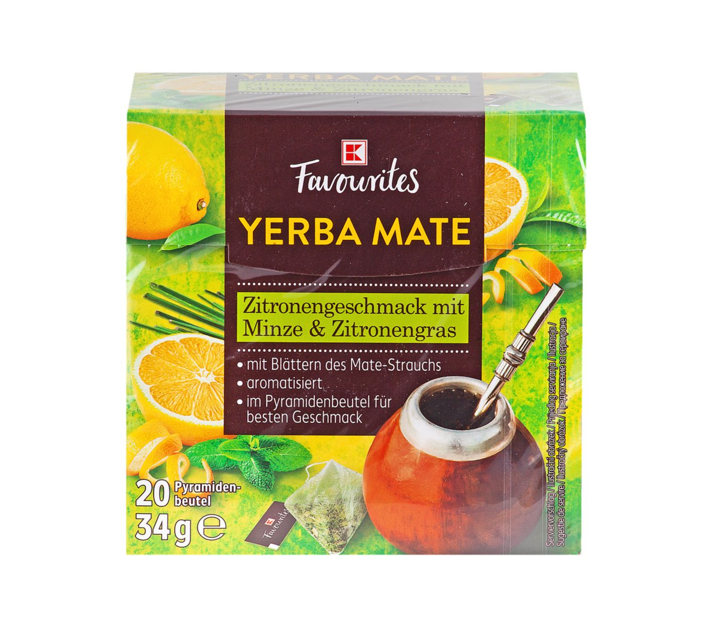 K-Favourites Čaj Mate mint limunska trava
MPC 2.5.2025=1,19€
