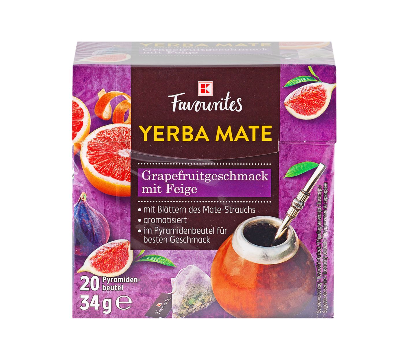 K-Favourites Čaj Mate smokva i greifrut
MPC 2.5.2025=1,09€