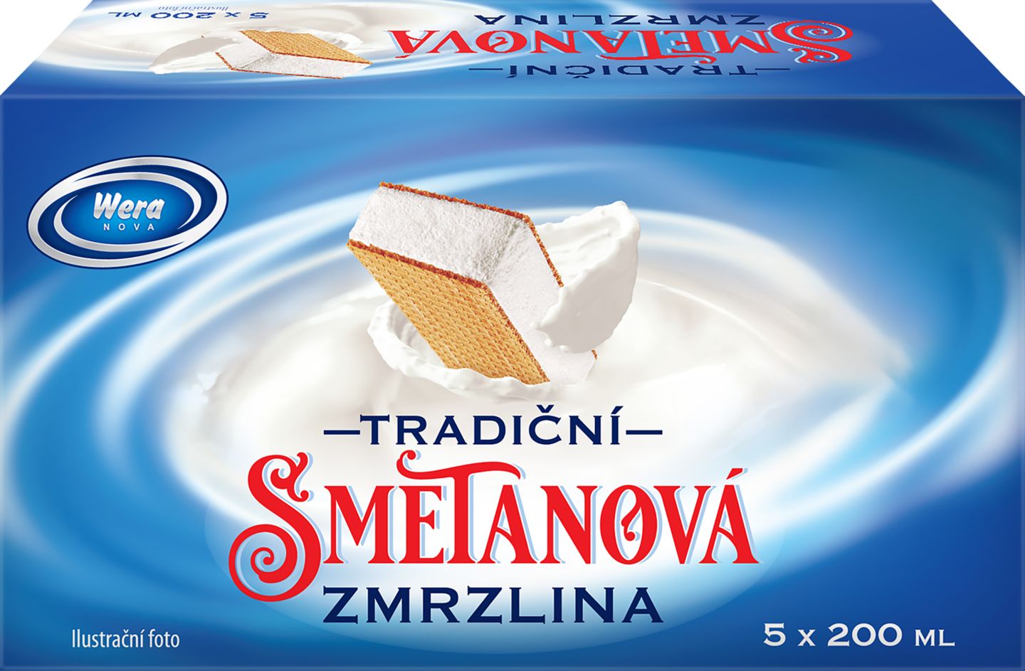 Ruská zmrzlina smotanová
