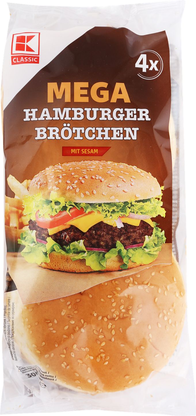 K-Classic Maxi žemle hamburgerové