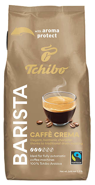 Tchibo Barista Kawa ziarnista
Caffe Crema, Espresso