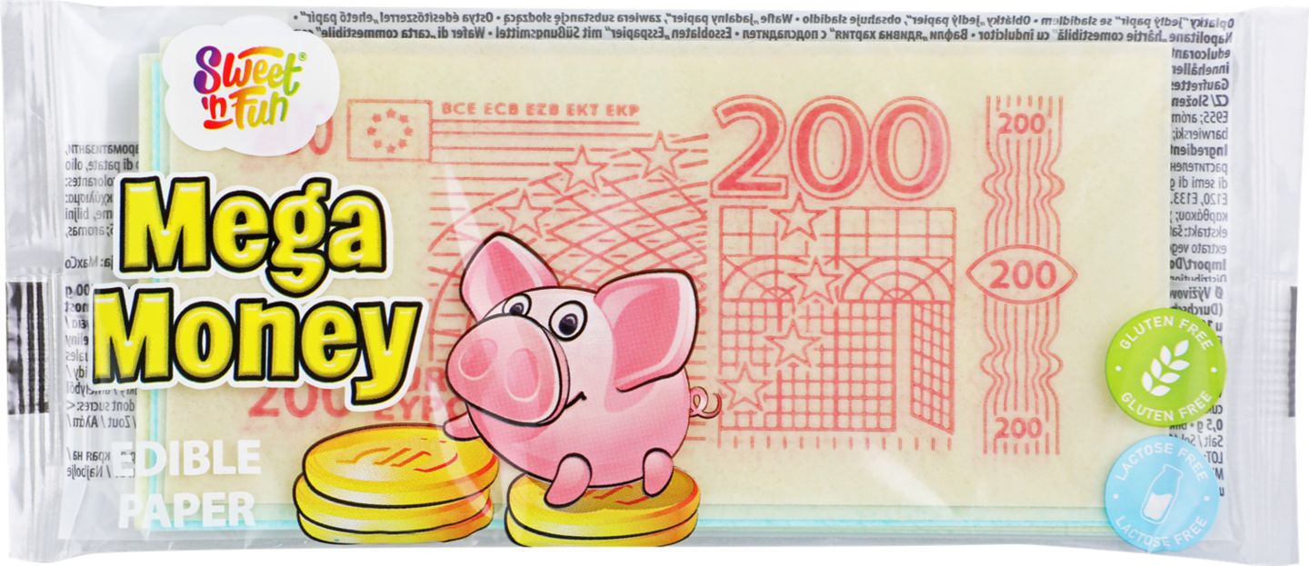Mega Money Jedlý papier