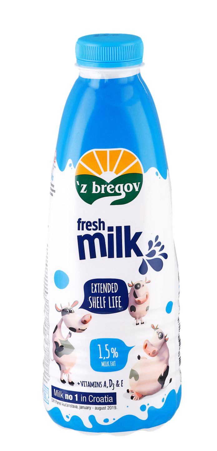 `z bregov Svježe mlijeko 1,5% m.m.
MPC 2.5.2025=1,49€