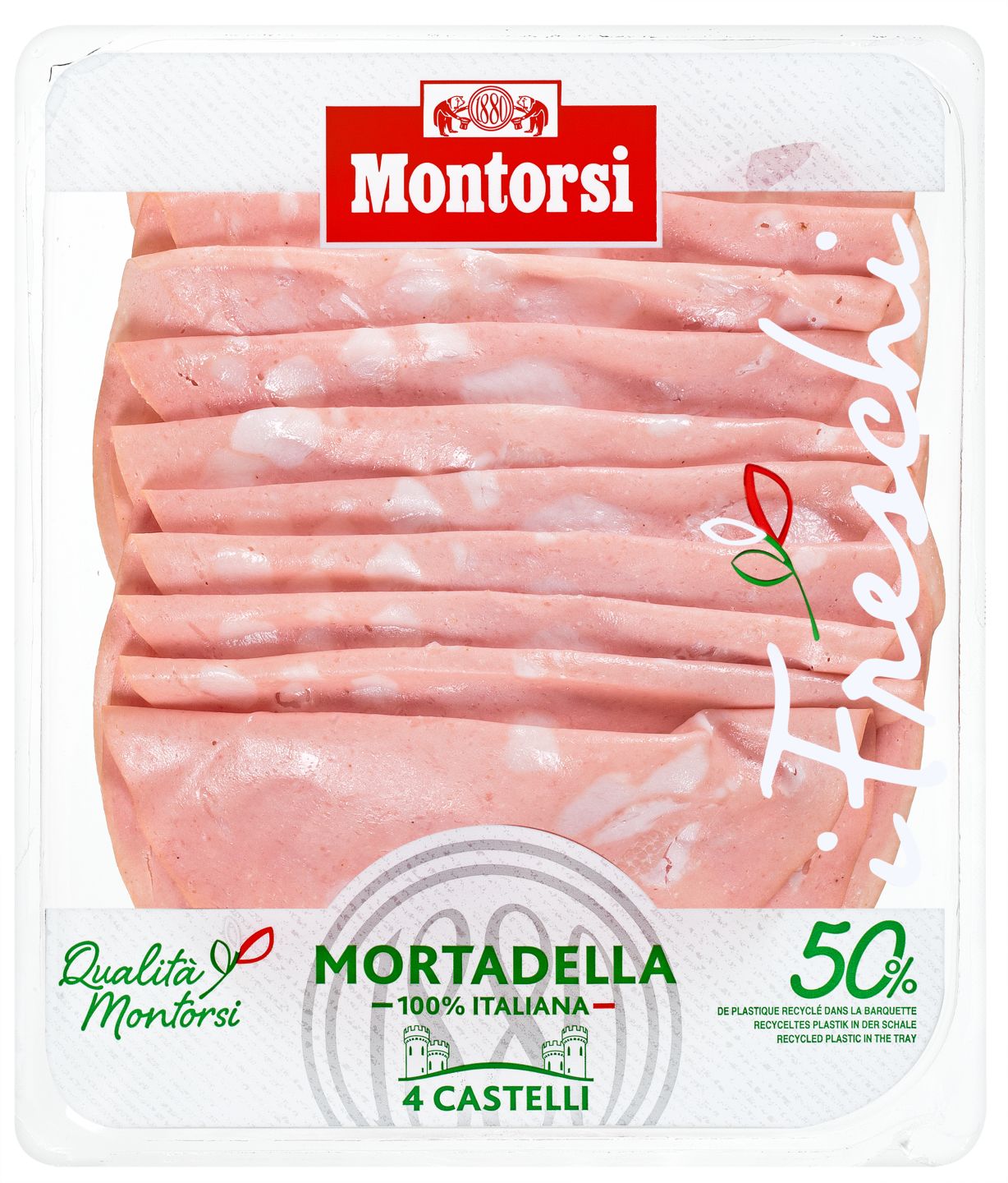 MONTORSI Mortadella 4 Castelli