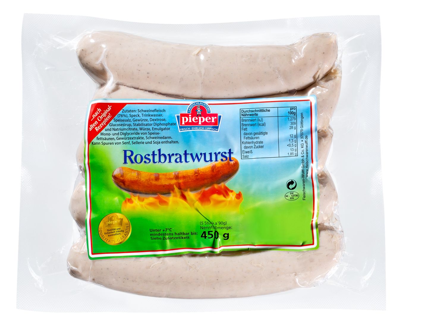 PIEPER Rostbratwurst
