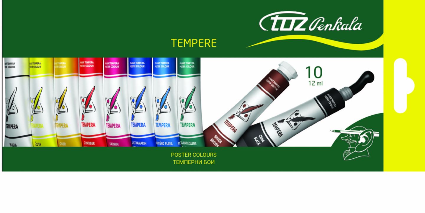 TOZ Penkala Tempere 12ml, 10/1