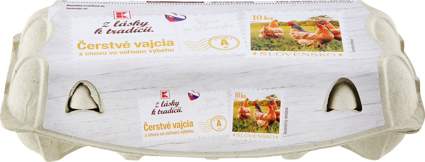Z lásky k tradícii Vajcia z voľného výbehu