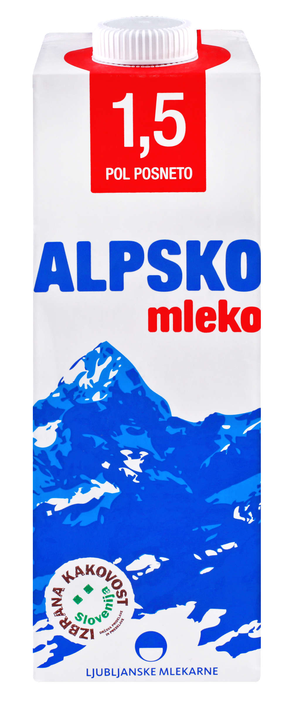 Fotografija ponude Alpsko mlijeko, trajno 1,5% m.m.