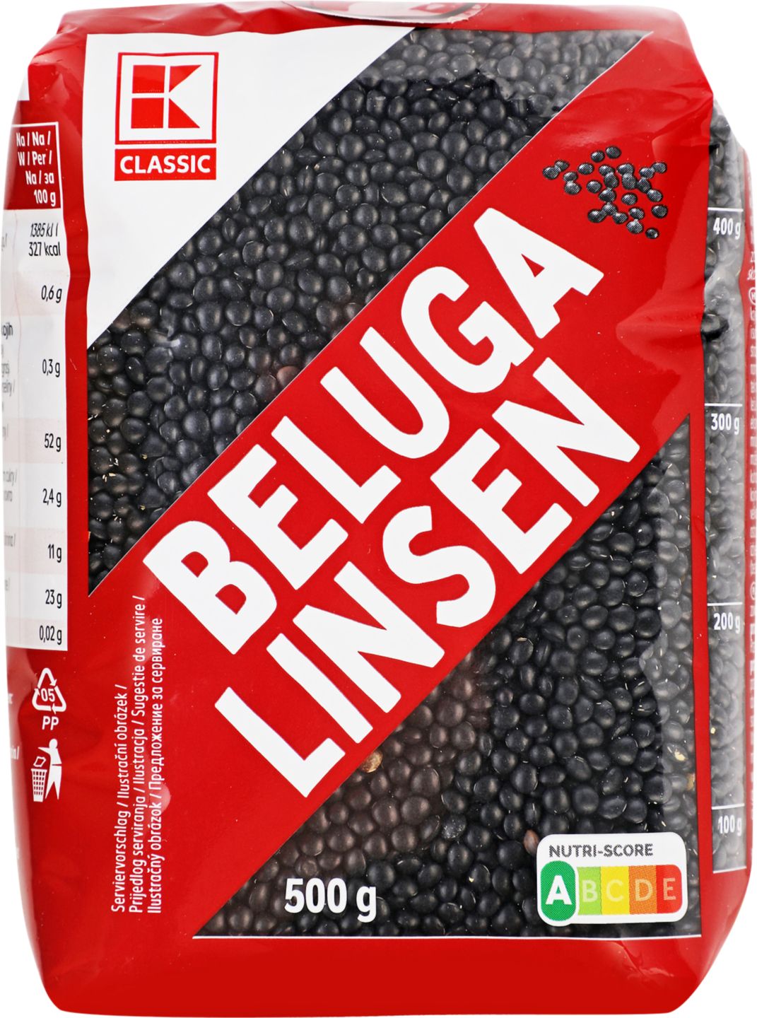 K-Classic Leća beluga
MPC 2.5.2025=1,79€