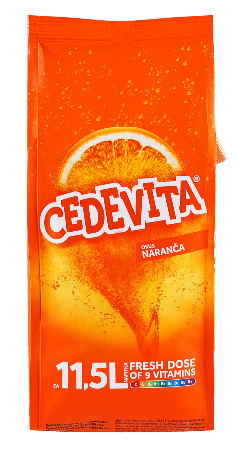 Cedevita instant napitak
MPC 2.5.2025=6,39€