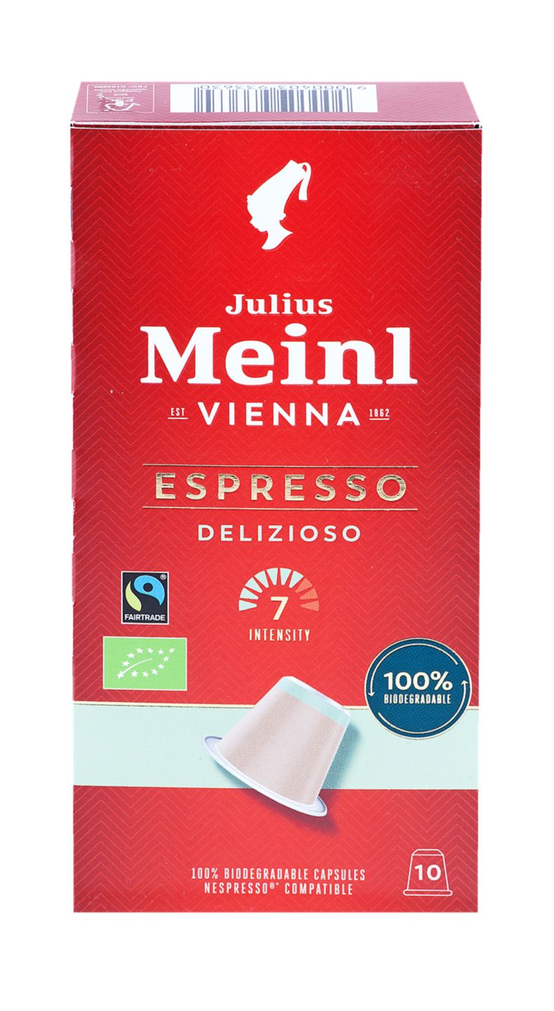 Julius Meinl Espresso biorazgrad. kapsule