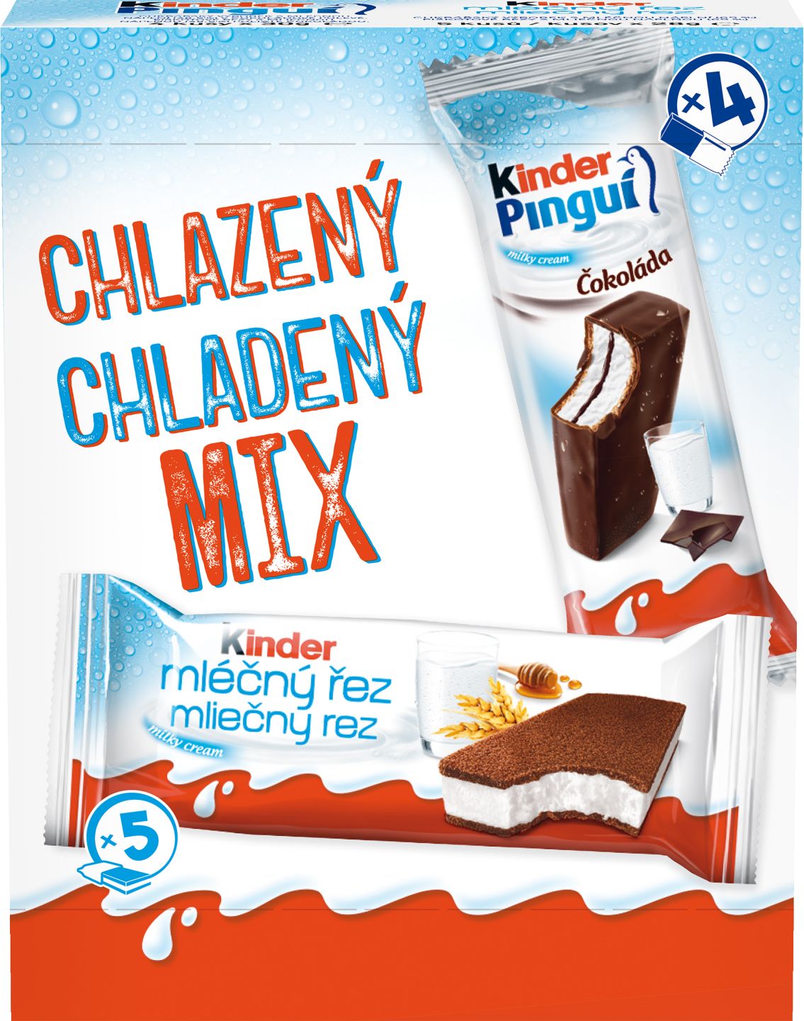 Kinder Piškótové rezy