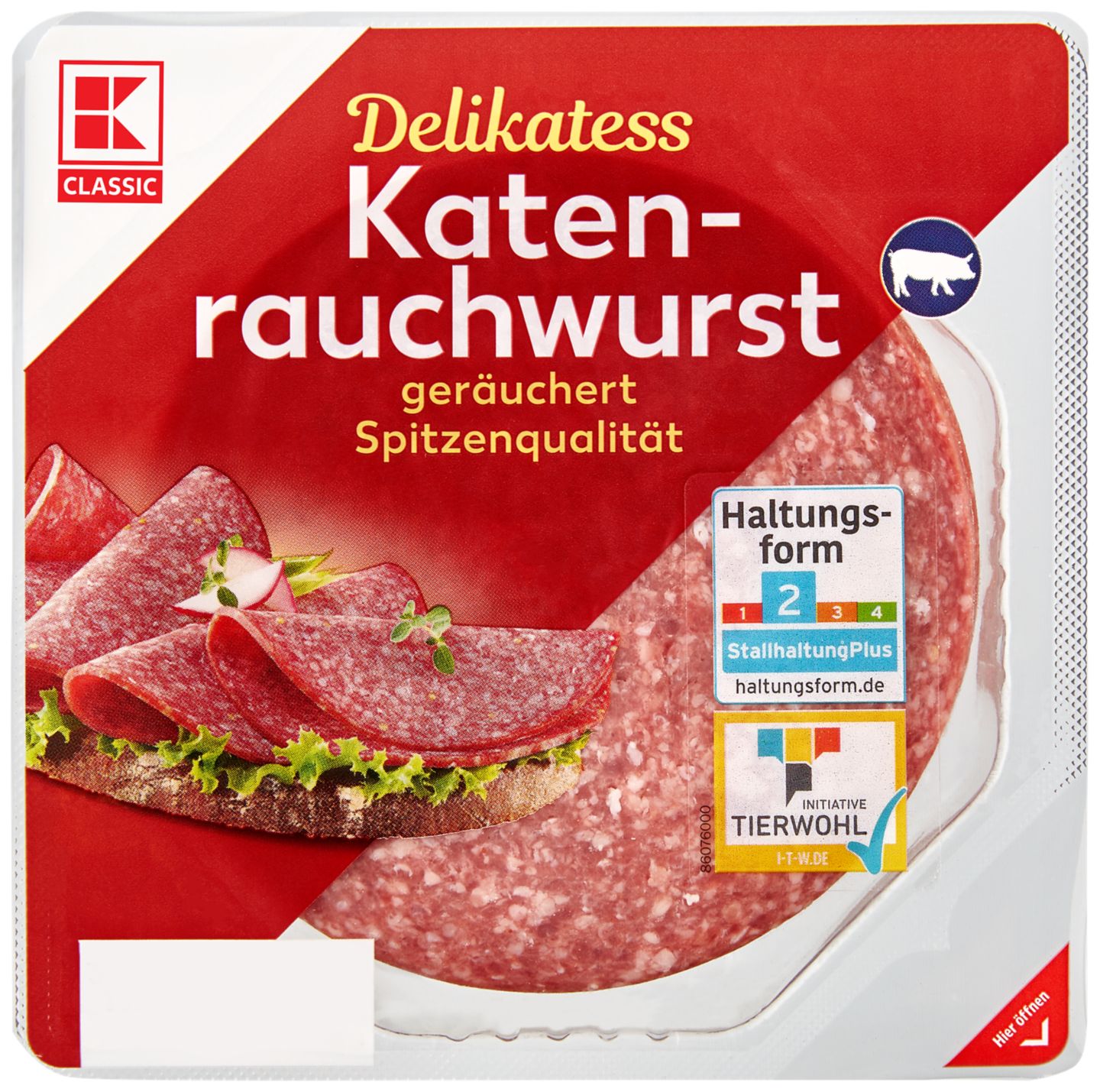 K-CLASSIC Salamispezialitäten in Scheiben