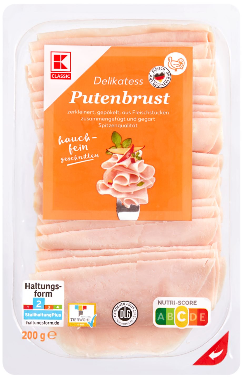 K-CLASSIC Puten-, Hähnchenbrust oder Kochschinken
