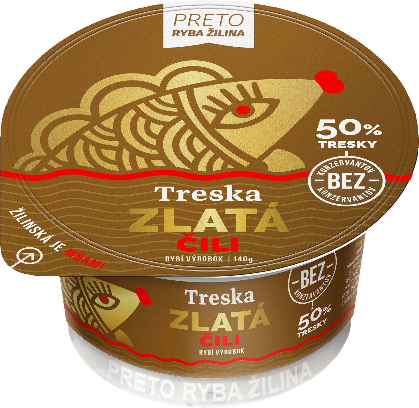 Preto Ryba Žilina Treska Zlatá chilli