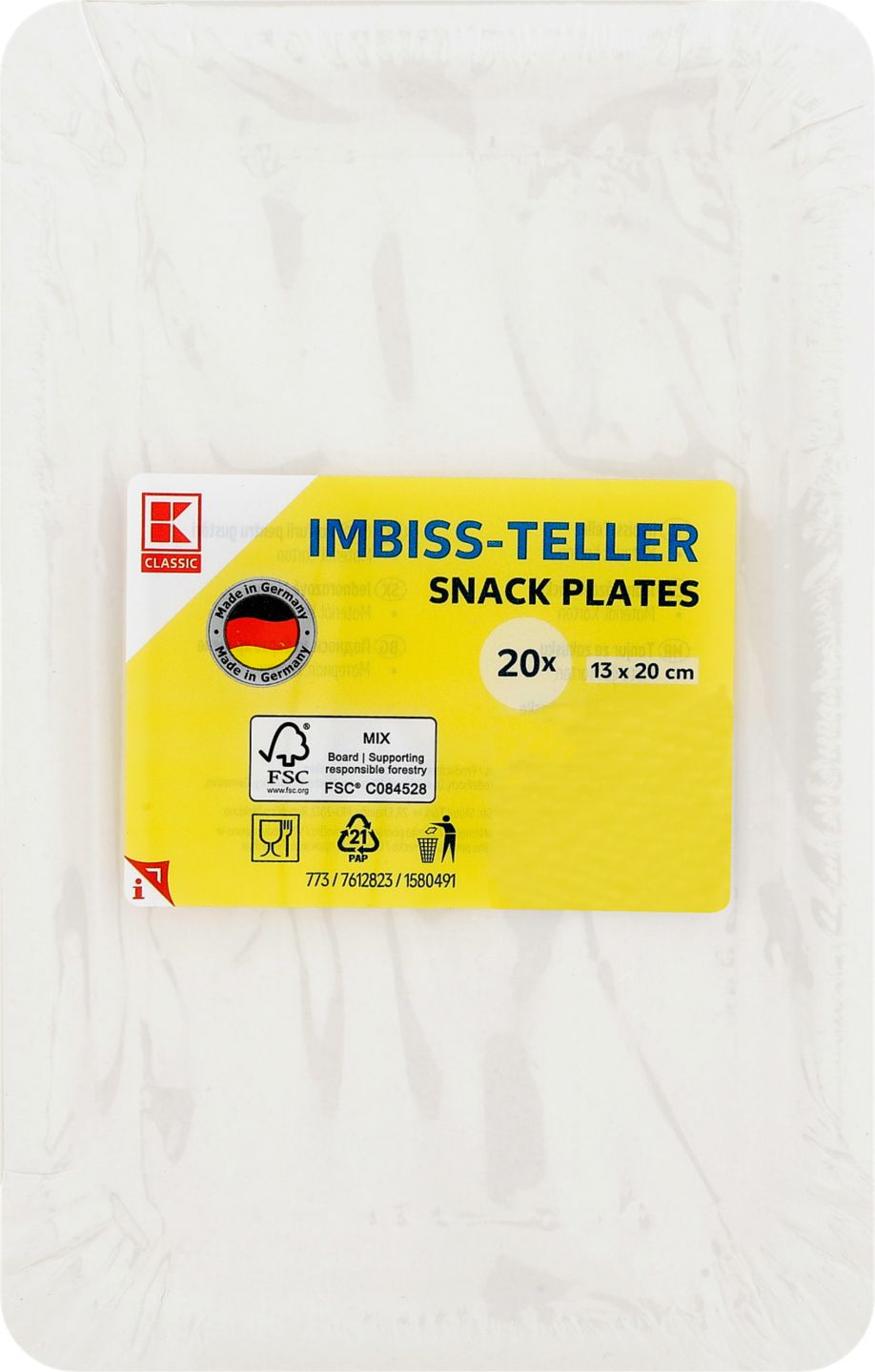 K-CLASSIC Papírové tácky
20 kusů v balení