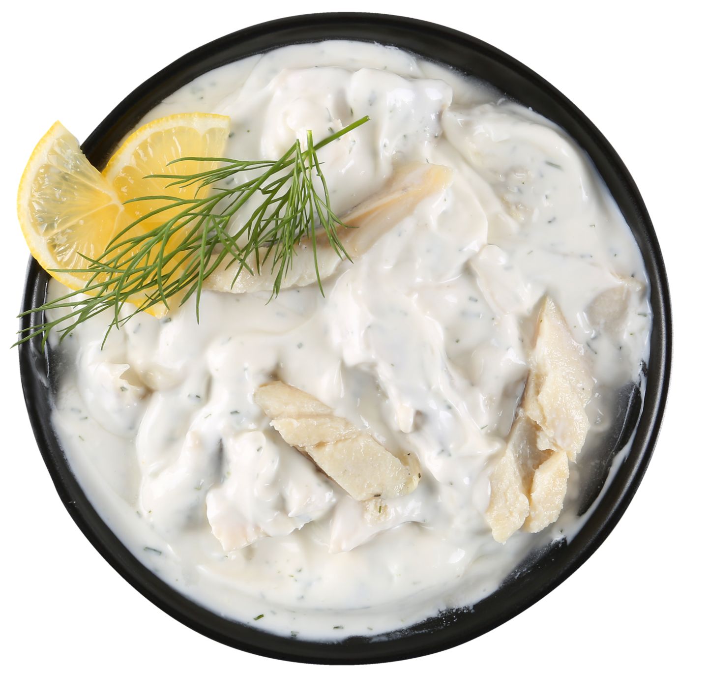 Sleďové rezy v kôprovej omáčke