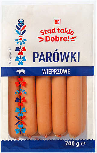 K- Stąd Takie Dobre Parówki wieprzowe