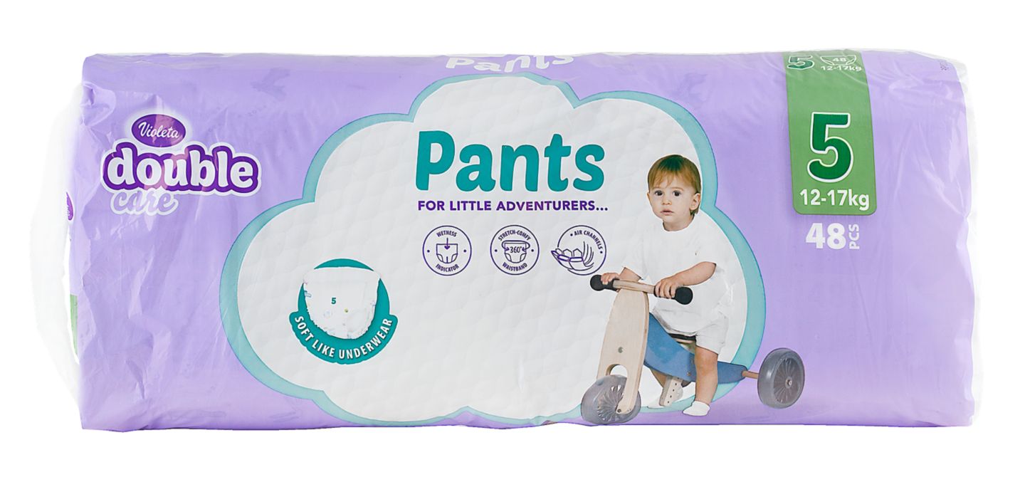 Double care Pelene gaćice
MPC 2.5.2025=15,89€