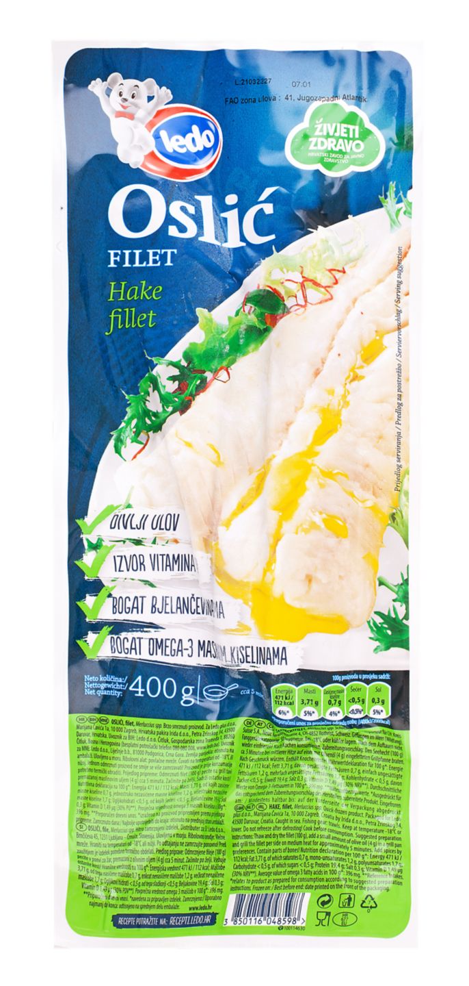 Ledo Oslić filet
MPC 2.5.2025=5,29€