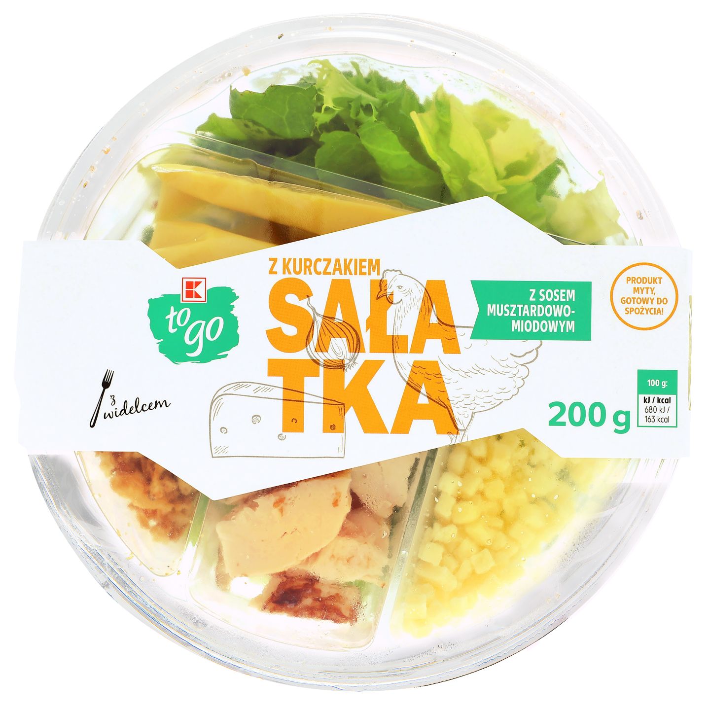 K-To Go Sałatka z kurczakiem