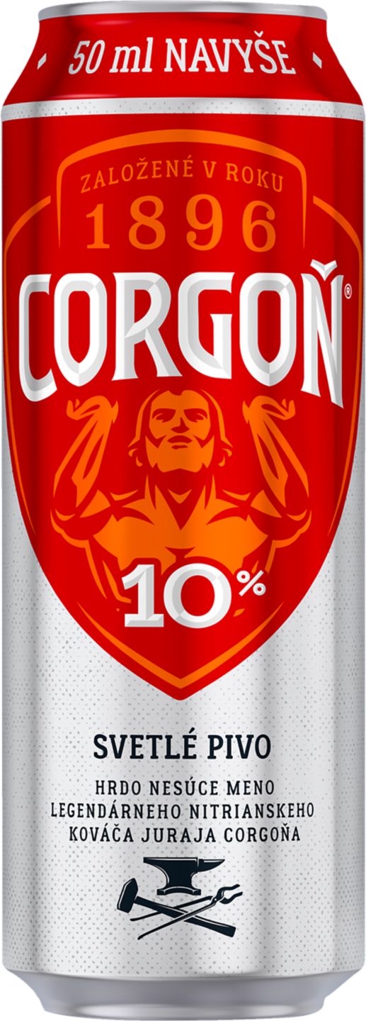 Corgoň Svetlé pivo 10 %