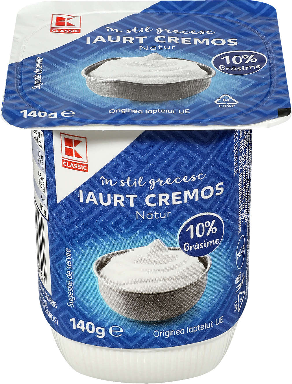 Afișarea ofertelor K-classic Iaurt natur în stil grecesc 140g