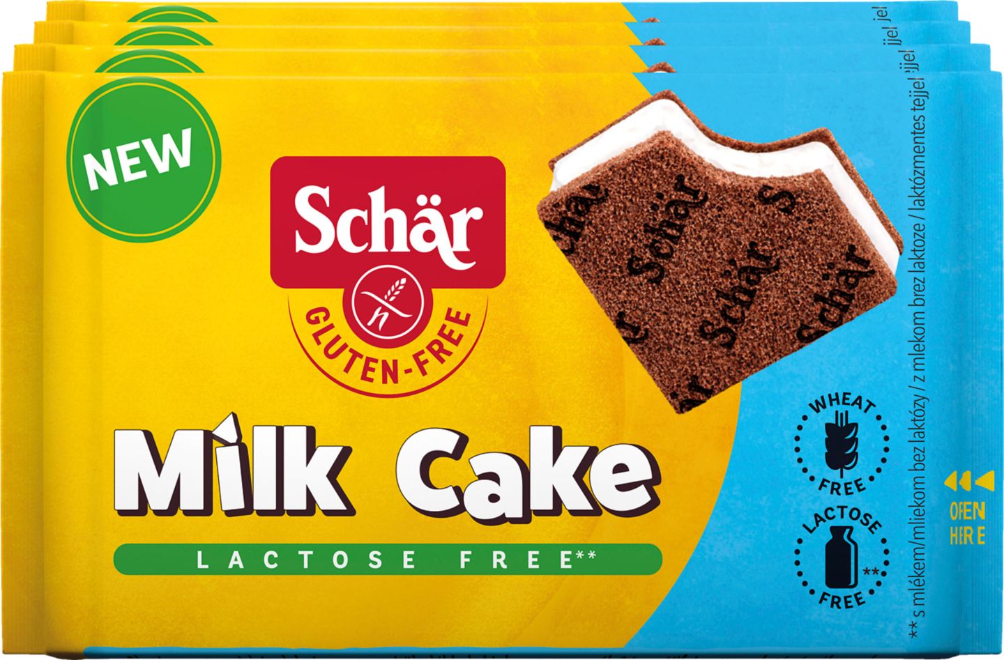 Schär Milk Cake Piškotový rez